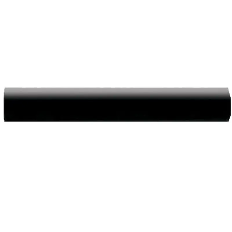 American Olean Bright Gloss Black Ceramic Quarter Round Tile (1-in x 6-in)