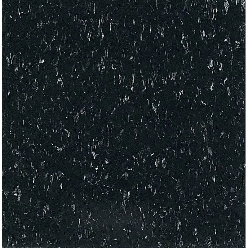 Armstrong Flooring Imperial Texture VCT Classic Black 125-mil x 12-in W x 12-in L Commercial Vinyl Tile Flooring (1-sq ft/ Piece)Classic Black / sq. ft.