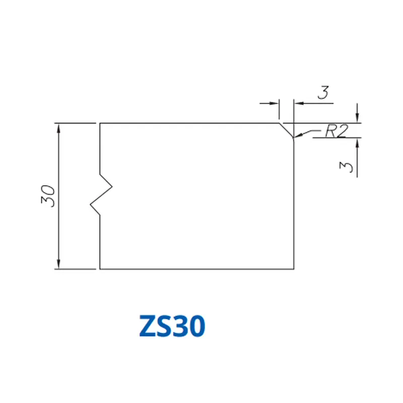 ZS30(30mm Signle Chamfer - Router Bits) (Copy)Standard Full Kit (BITS) / 0