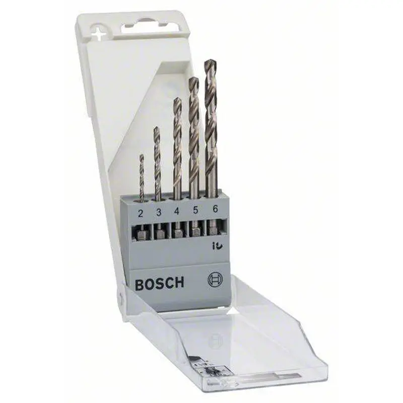 Metal Drill Bit HSS-G Set 2/3/4/5/6mm 5pcs