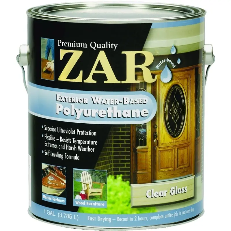 ZAR 32613 Polyurethane, Gloss, Liquid, Amber, 1 gal, Can