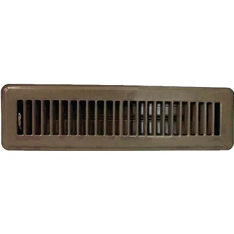 ProSource FR01-2X12B Floor Register, Steel, Brown