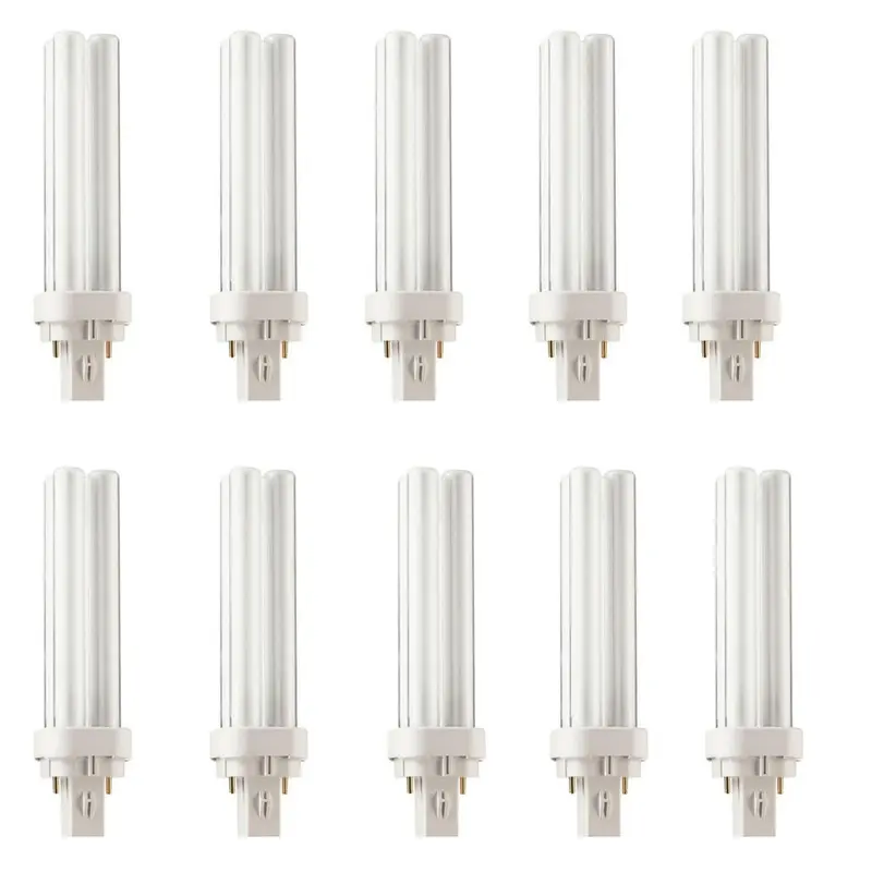 26-Watt G24d-3 CFLni 2-Pin Light Bulb Neutral (3500K) (10-Pack)0.20 / case