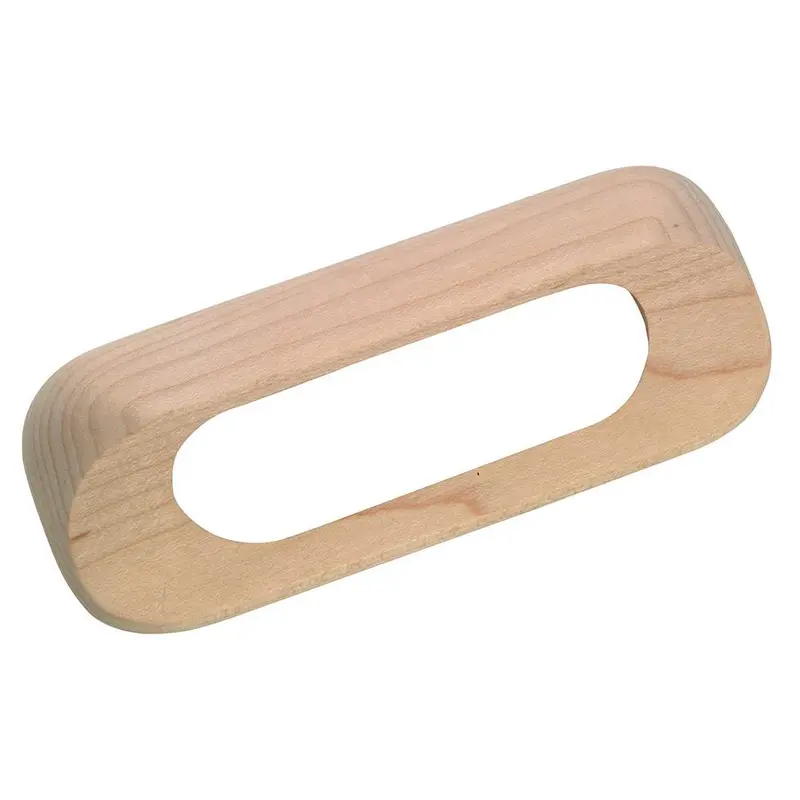 3-3/4 in. (96 mm) Center-to-Center Unfinished Maple Eclectic Drawer Pull0.0850 / each