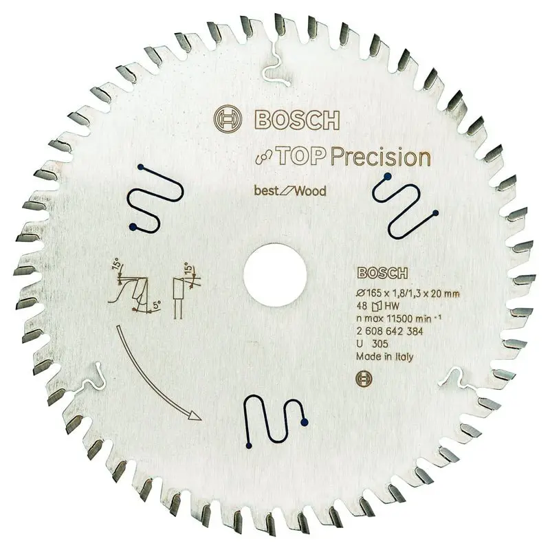 CSB Top Precision Best for Wood | 165x20mm-48