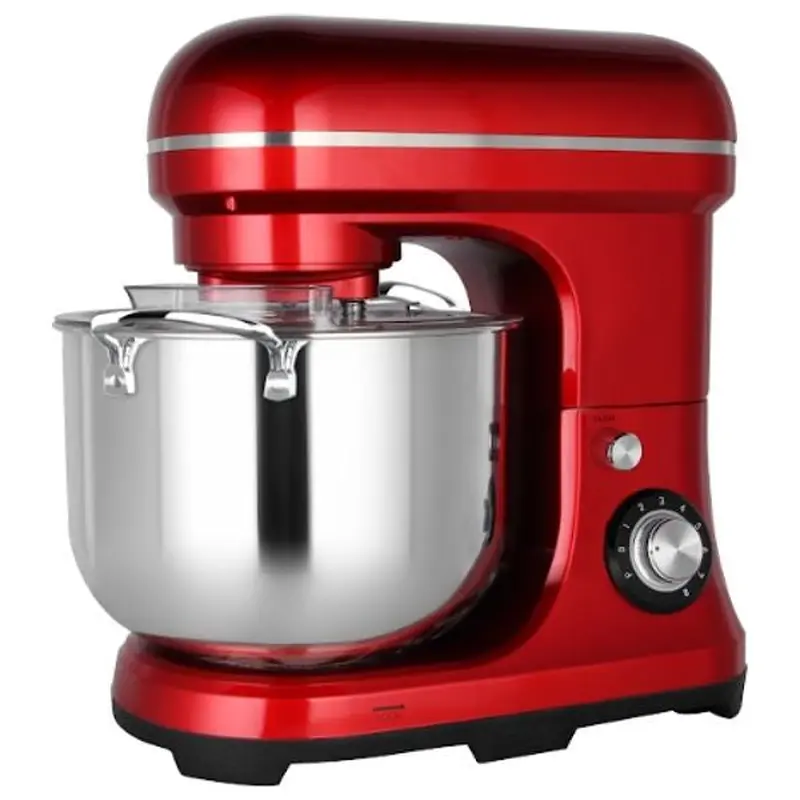 Hyundai HBM-10L Red Bowl Mixer 6 Speeds
