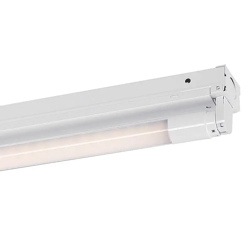 4 ft. 32-Watt 1-Lamp Fluorescent White Commercial Grade Instant Start T8 Narrow Strip Light Fixture4.1 / each