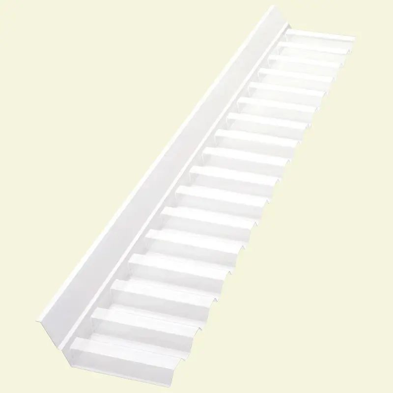 4 ft. Clear Polycarbonate Wall Connector Flashing