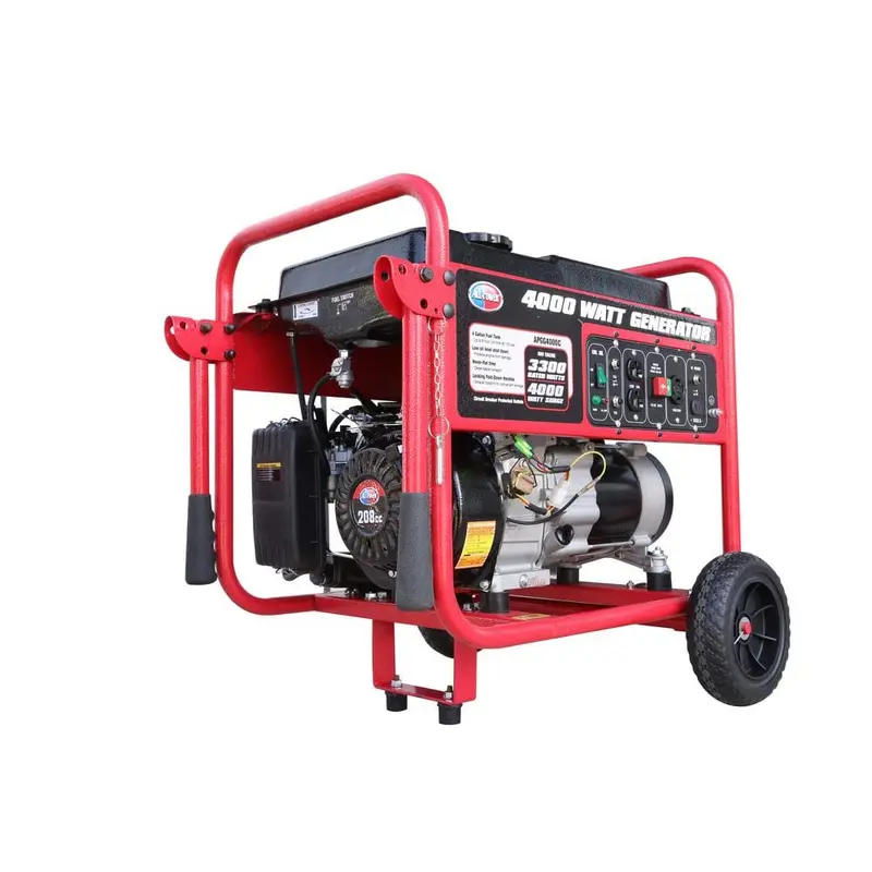 All Power 3300-Watt Gasoline Powered Portable Generator CARB Approved with Wheel Kit136 / each