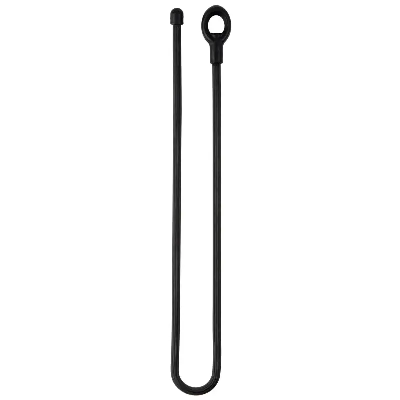 Gear Tie Loopable GLL24-01-2R6 Twist Tie, Rubber, Black
