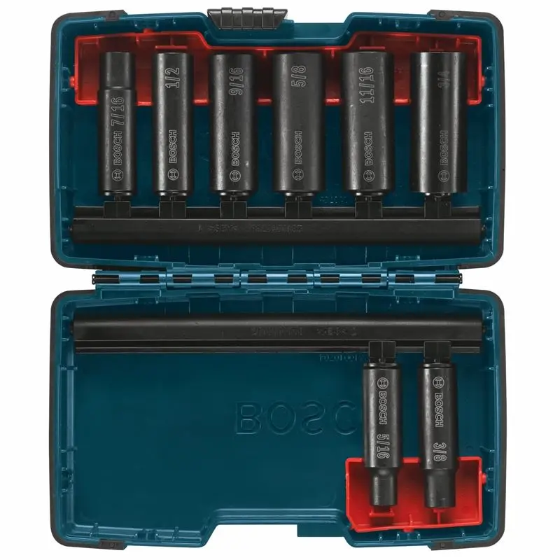 Bosch | 27285 8 Pc. 3/8 Deep Well Socket Set