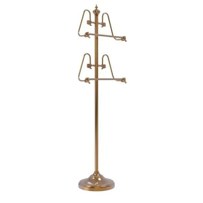 Allied Brass Foor Standing 49-in Towel Stand in Brushed Bronze