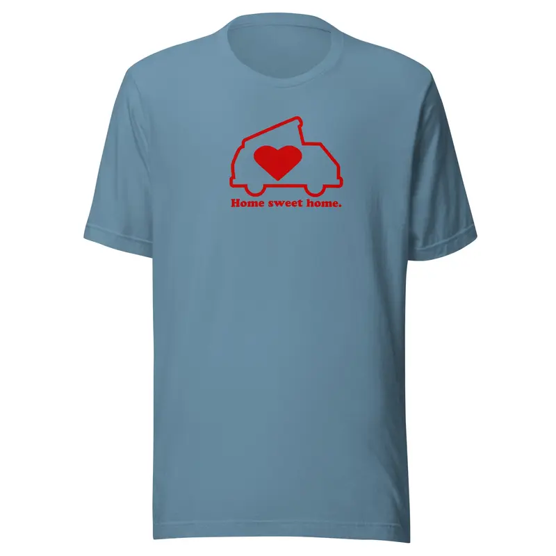 Home Sweet Home T-ShirtSteel Blue / XS
