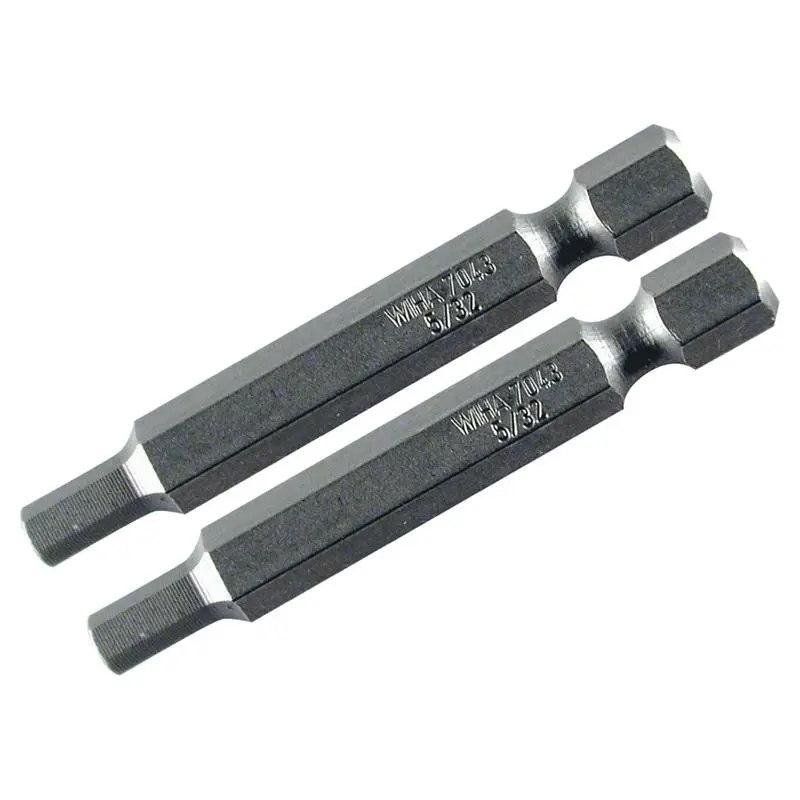 Wiha Hex Metric Power Bit 3.0 x 50mm Pack of 2 Bits