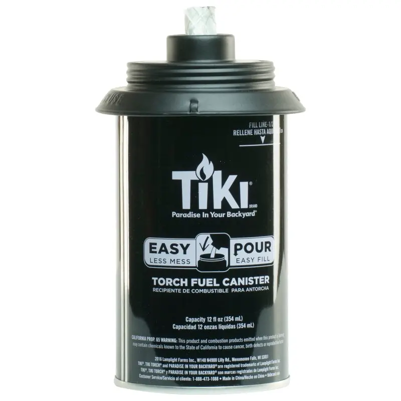 Tiki 1317054 Torch Canister, Citronella