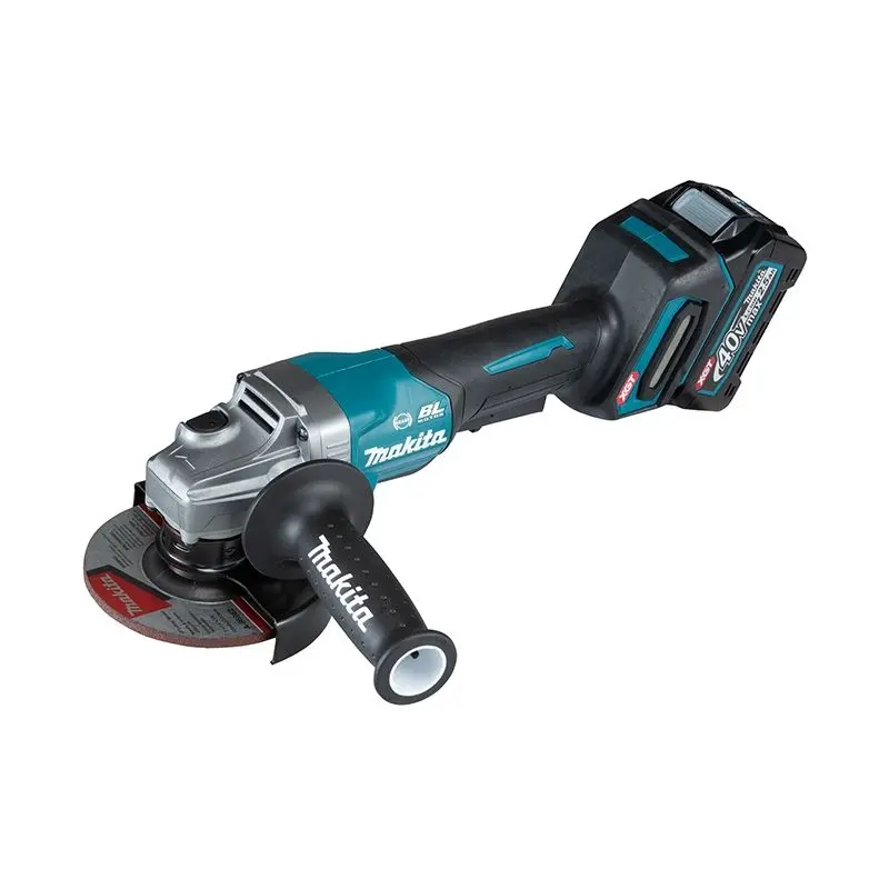 Makita GA013GM102 XGT 40V (4.0 Ah) MAX Li-Ion Brushless 5 Angle Grinder Kit (Paddle Switch)