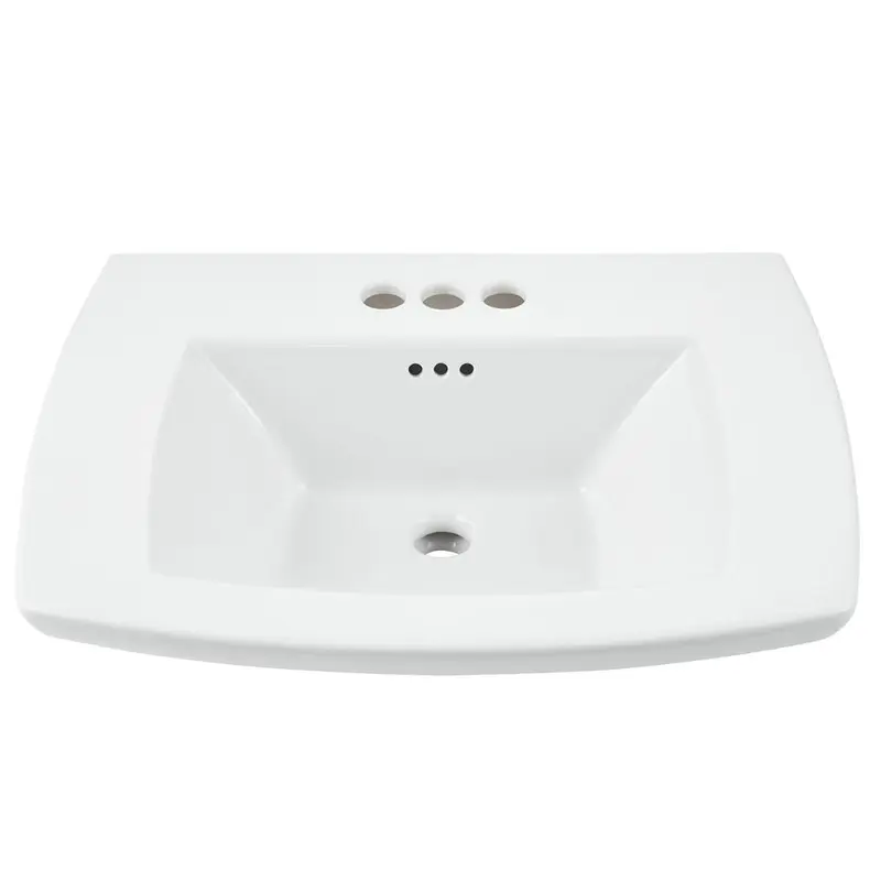 American Standard Edgemere 4 in. Pedestal Sink Basin in White45.9 / each