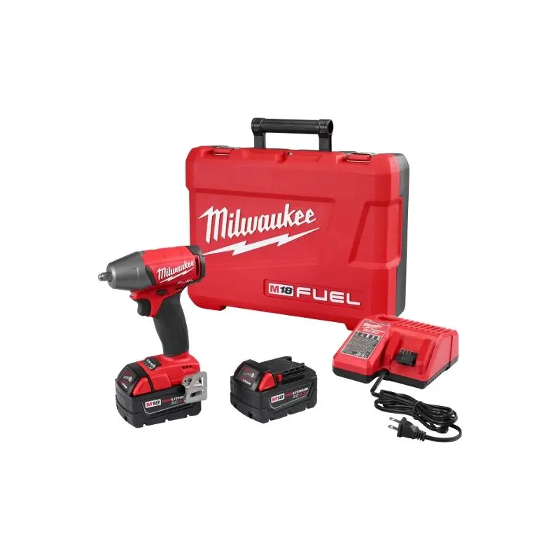 Milwaukee 2754-22 M18 FUEL 3/8 Compact Impact Wrench w/ Friction Ring Kit