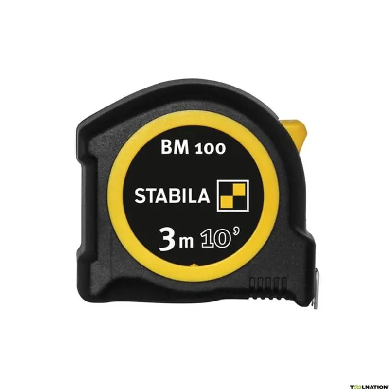 BM 100 pocket tape, cm/inch scale | 3 m