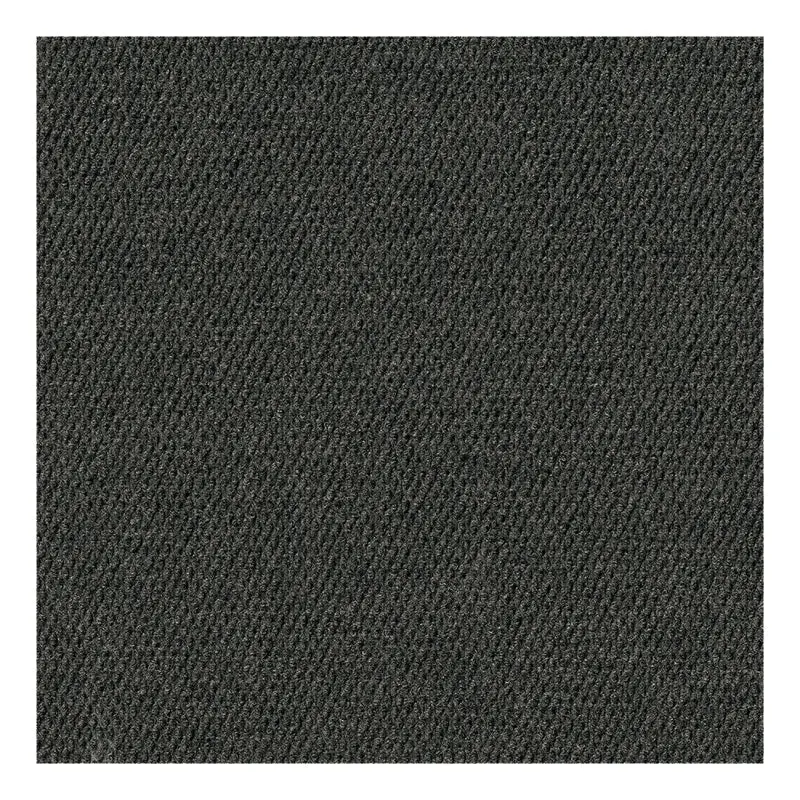 Foss Floors 7ND4N0916PK Carpet Tile, 18 in L Tile, 18 in W Tile, Hobnail Pattern, Pattern, Black Ice
