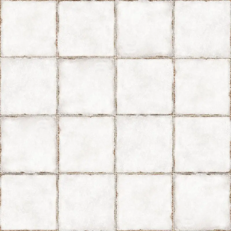 allen   roth Cementine White 8-in x 8-in Matte Porcelain Cement Look Floor and Wall Tile (12.18-sq. ft/ Carton)12.18 sq.ft/carton
