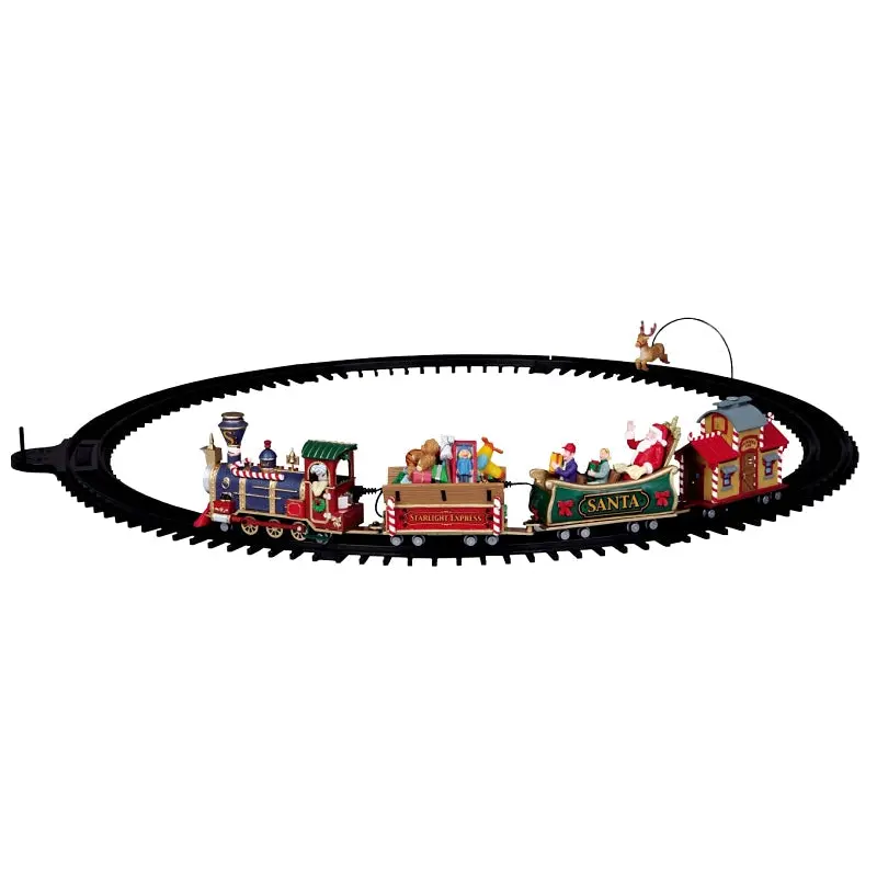 Lemax 4232 The Starlight Express, 44.49 in L, (3) AA Batteries - Not Included Battery