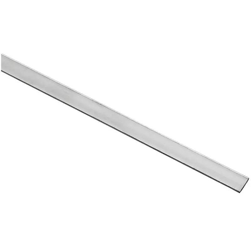Stanley Hardware 4201BC Series N247-163 Flat Bar, 1/2 in W, 72 in L, 1/16 in Thick, Aluminum, Mill
