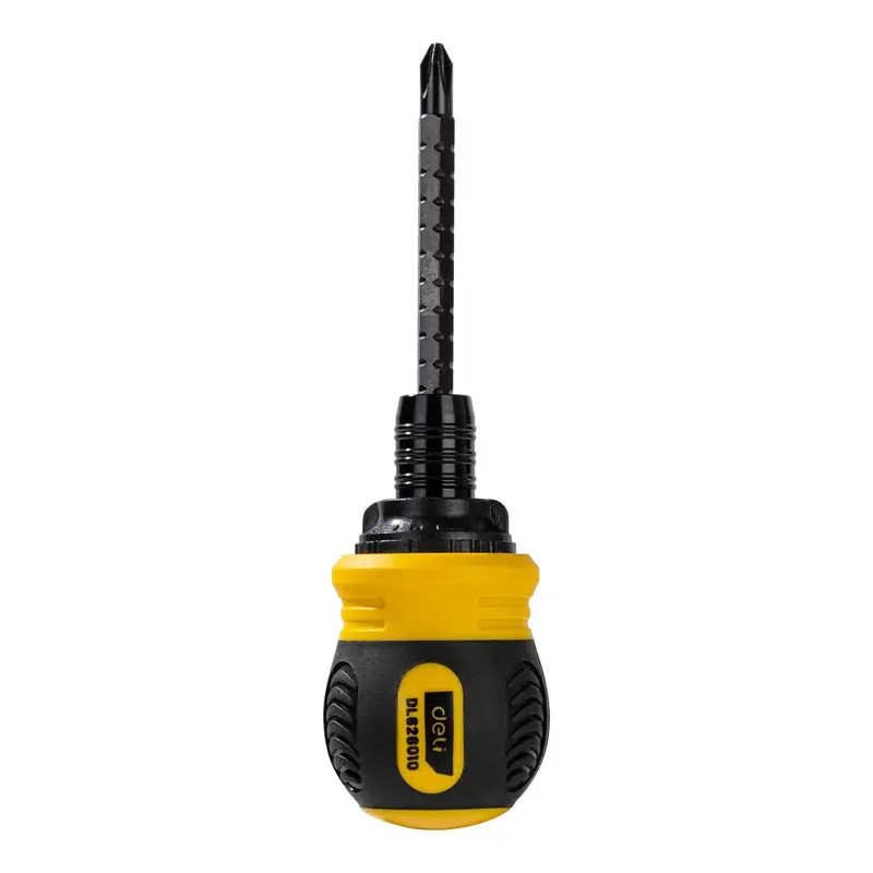 Deli Ratchet Screwdriver 6/PH2x85mm | EDL626010