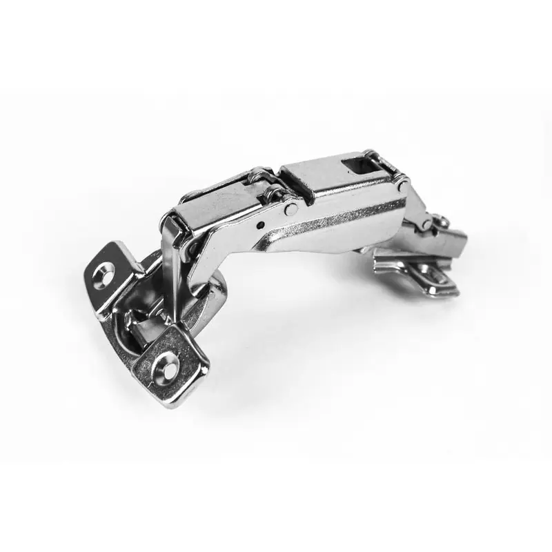 165-Degree 35 mm Full Overlay Frameless Cabinet Door Hinges with Installation Screws (1-Pair)0.6 / package