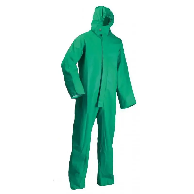 Chemical coverall with fixed hood | P-100736