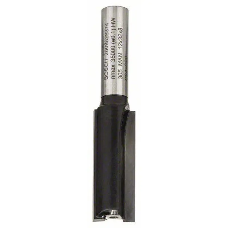 Straight Bit 8mm, D1 12mm, L 32mm, G 62mm
