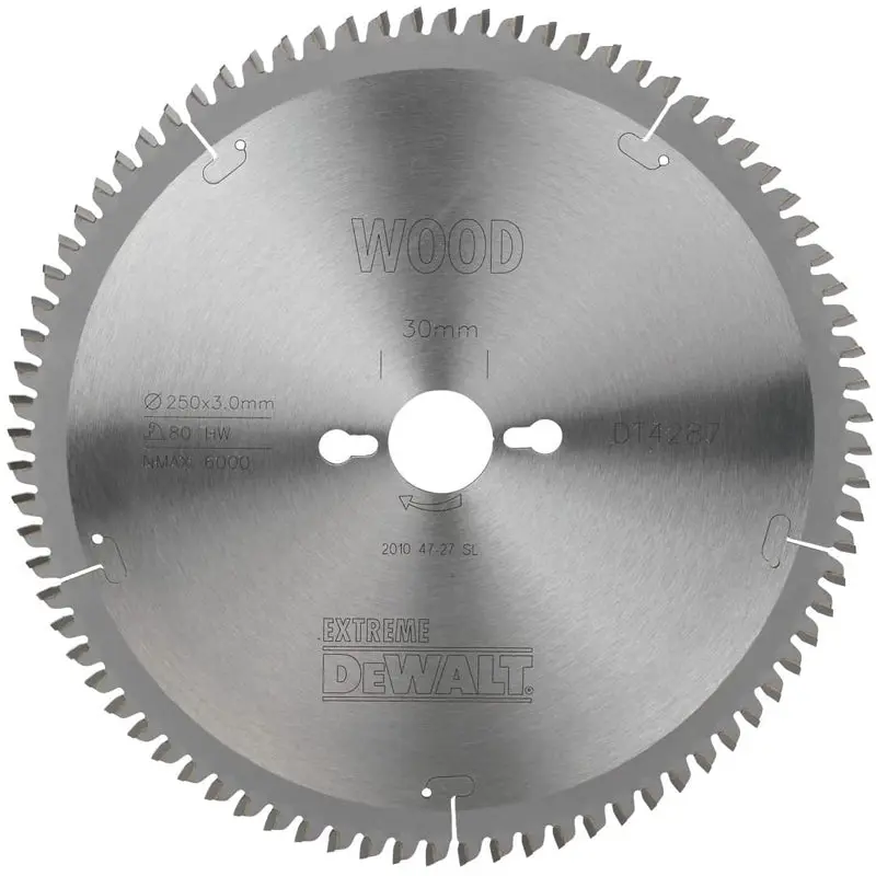 Circular saw blade | 250x30mm 80T - S40 TCG