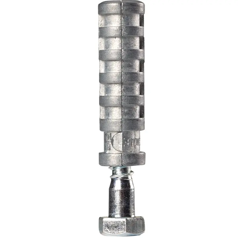 COBRA ANCHORS Lag Shield 252M Masonry Anchor, 220 lb, Zinc