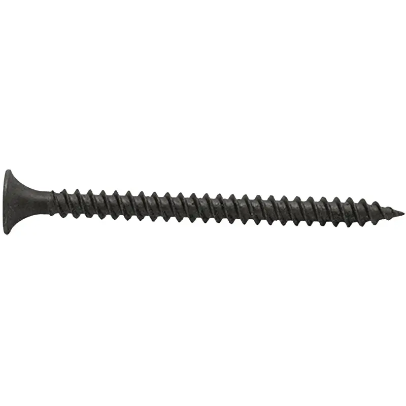 ProFIT 0280058 Screw, #6 Thread, 1 in L, Fine Thread, Bugle Head, Phillips Drive, Sharp Point, Phosphate, 329/BX