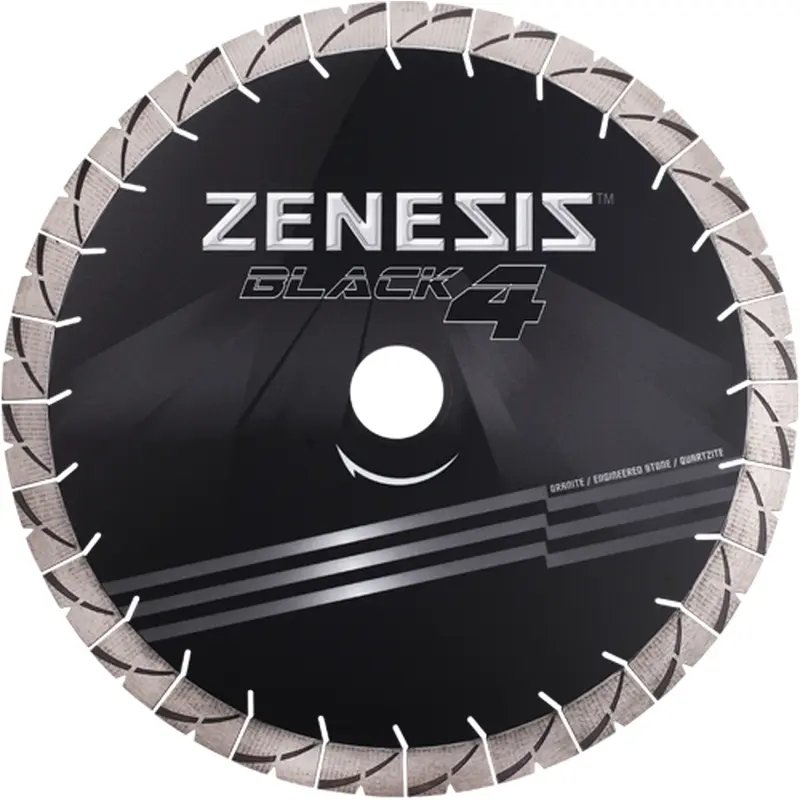Zenesis Black 4 - Bridge Saw Blades - Hybrid Diamond Layering14"