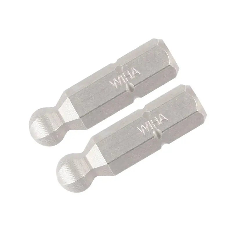 Wiha Ball End Hex Inch Insert Bit 7/32in Pack of 2 Bits