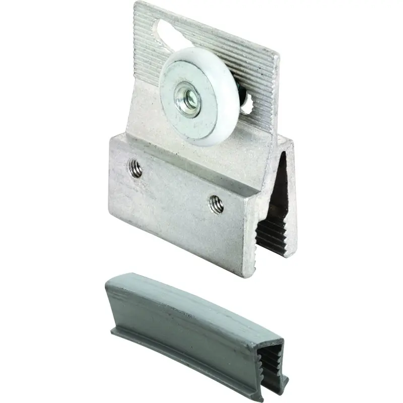 Prime-Line M 6145 Shower Door Top Bracket, Aluminum, For: Frameless Shower Doors