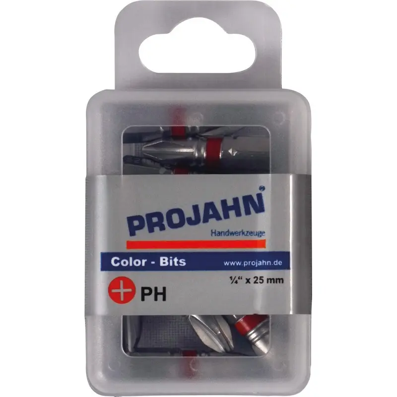 1/4 phillips color bit no.2 25 mm 10pcs | 1702-10
