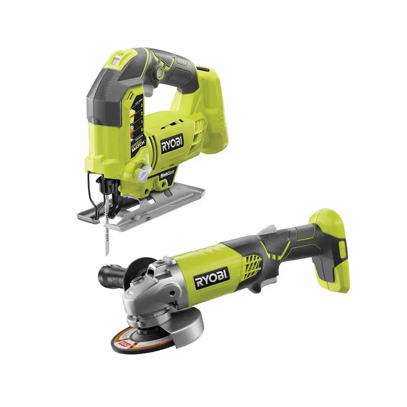 18-Volt ONE  Lithium-Ion Cordless Orbital Jig Saw and 4-1/2 in. Angle Grinder (Tools Only)10.50 / each