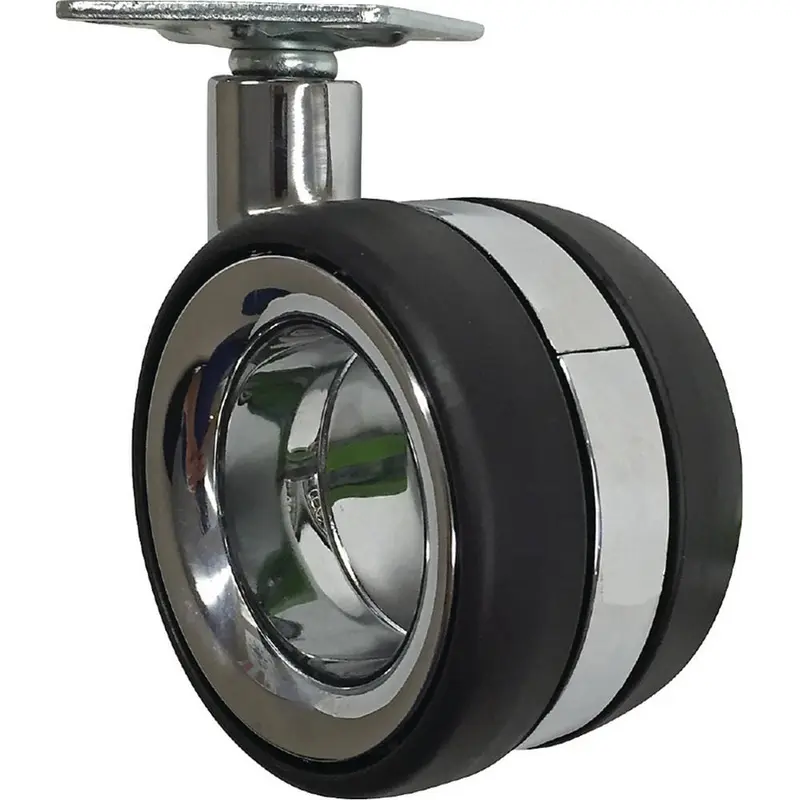 3 in. Vacant Twin Wheel Caster with 121 lbs. Load Capacity