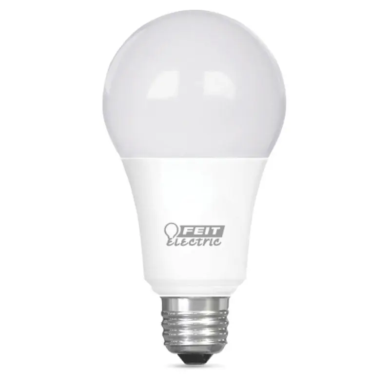 Feit Electric OM75DM/950CA LED Lamp, General Purpose, A19 Lamp, 75 W Equivalent, E26 Lamp Base, Dimmable, Daylight Light