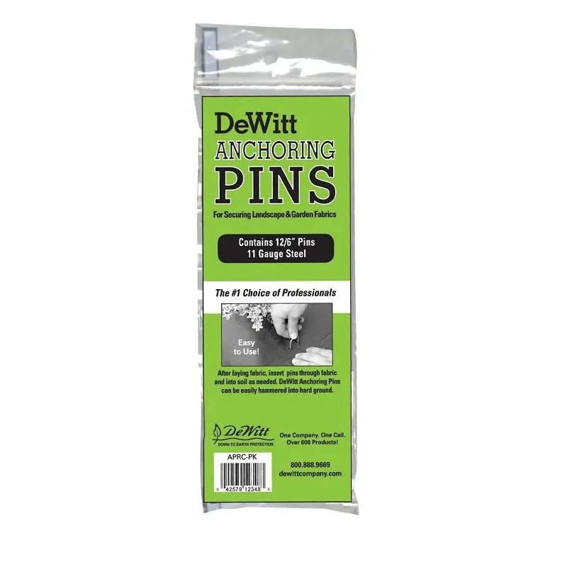 DeWitt APRC Anchor Pin, 6 in L, 1 in W, 11 ga Thick, Steel