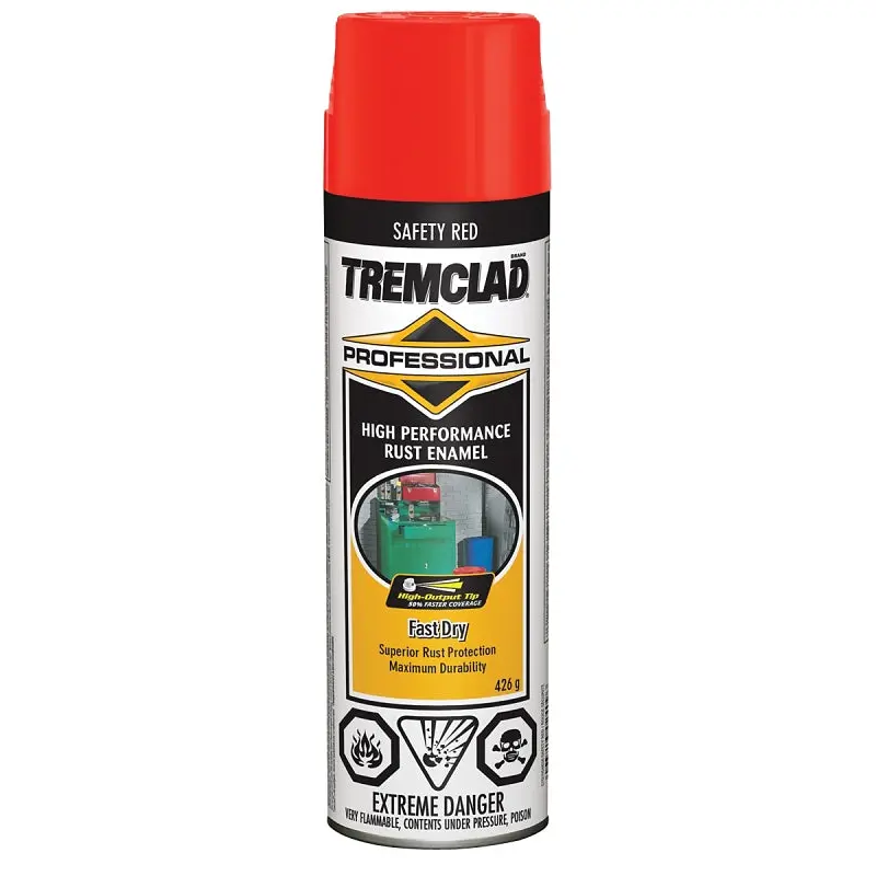 Rust-Oleum 5707564838 Rust Preventative Spray Paint, Gloss, Safety Red, 426 g, Can