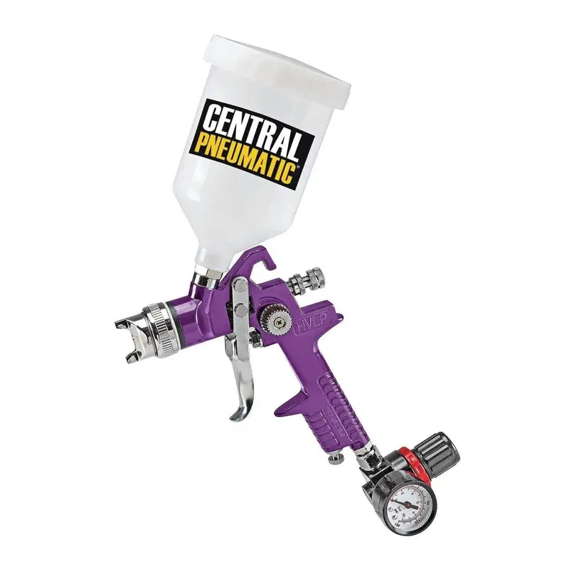 20 oz. HVLP Gravity Feed Air Spray Gun with Regulator