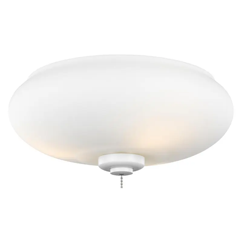 3-Light LED Ceiling Fan Light KitMatte White
