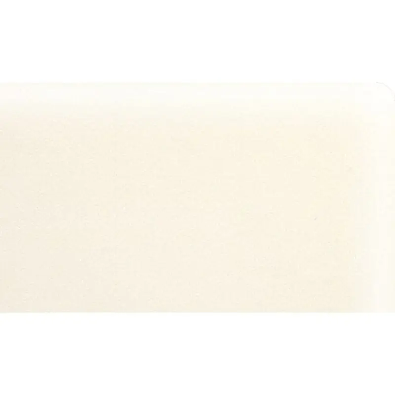 American Olean Matte Biscuit Ceramic Bullnose Corner Tile (3-in x 6-in)