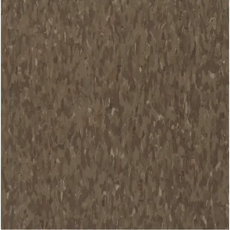 Armstrong Flooring (Sample) Imperial Texture Chocolate Water Resistant Speckle Glue (Adhesive) VCT Tile