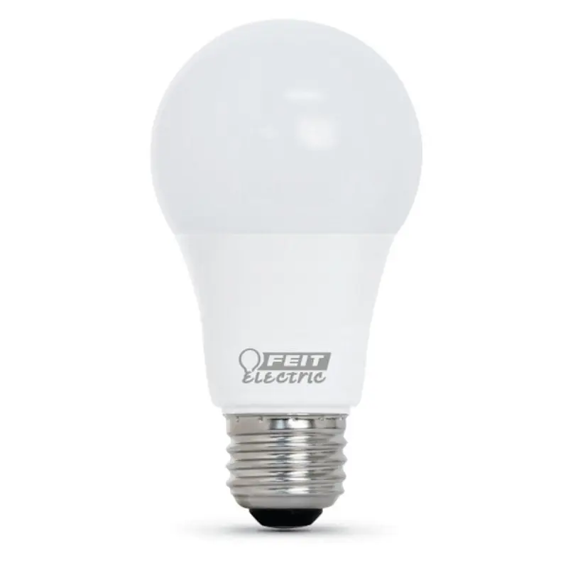 Feit Electric OM60DM/930CA LED Lamp, General Purpose, A19 Lamp, 60 W Equivalent, E26 Lamp Base, Dimmable