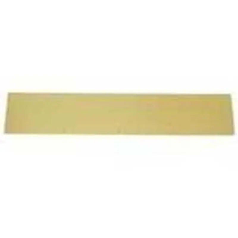 Schlage SC8400PA3 6X30 Kick Plate, 30 in L, 6 in W, Aluminum, Brass