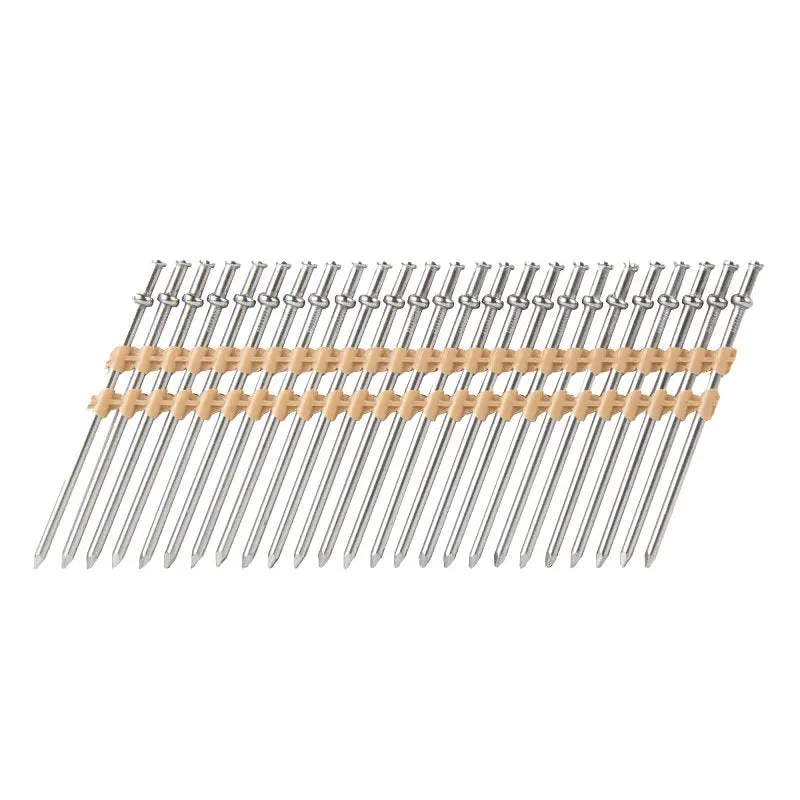 Metabo HPT 50234-8D Nail, 8D, 2-3/4 in L, Bright, Duplex, Round Head, Smooth Shank